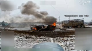 FPV-дроны отработали по маршруту снабжения ВСУ