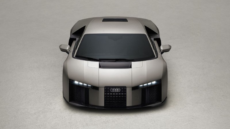 Audi представила новый гибридный спорткар Nuvolari
