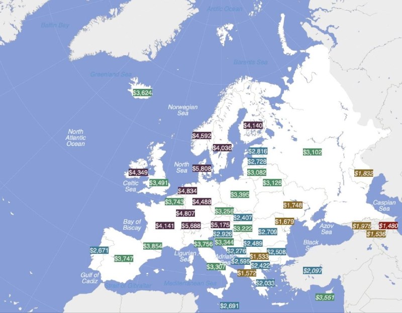 МВФ: Реальный доход в России выше, чем в 10 странах ЕС