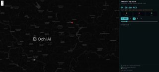 Визуализация траектории полета ракет FP-5 «Фламинго» по территории России с помощью ИИ-платформы