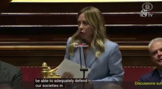 Мелони предложила заменить солдат на геймеров