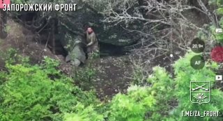 В Запорожской области уничтожена вражеская гаубица с расчётом