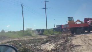 В районе Керчи задержали человека, снимавшего бензовозы