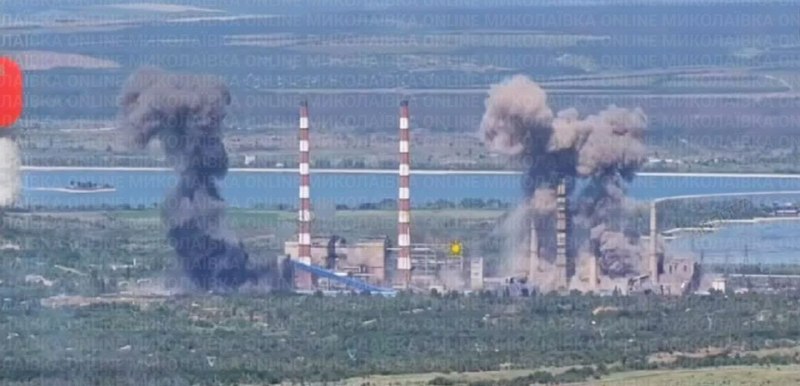 ВКС России нанесли удар ФАБами по Славянской ТЭЦ