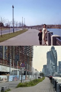 Опубликована масштабная подборка фотографий Москвы в формате «Было — стало»