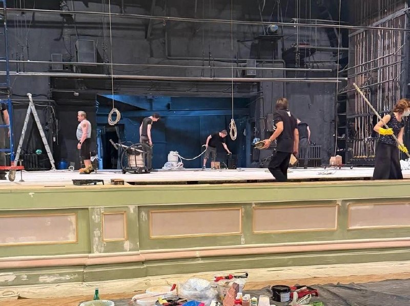 В Театре Комиссаржевской заканчивают ремонт после пожара