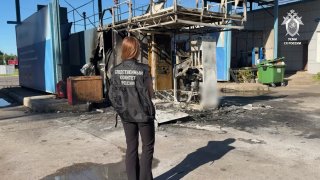 Подросток совершил поджог на АЗС на проспекте Непокоренных