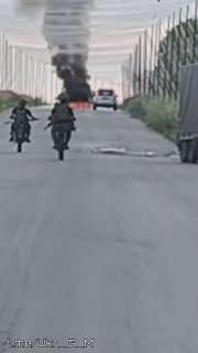 Последствия прилета российского FPV-дрона по пикапу противника в ДНР