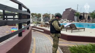 Следователи показали последствия удара ВСУ по турбазам в Запорожской области