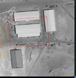 Уничтожение склада боеприпасов на американской авиабазе в Иордании в результате удара КСИР