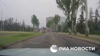 В Донецке пьяный водитель спровоцировал ДТП во время погони с полицией