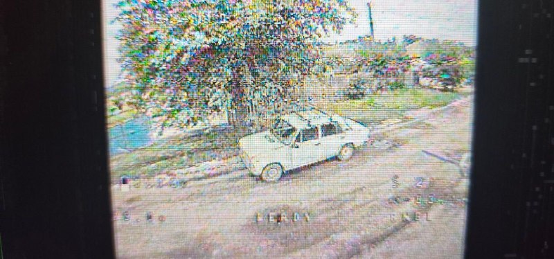 Атака украинского FPV-дрона на гражданский автомобиль в ЛНР