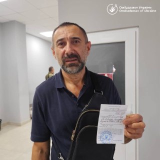 В ТЦК Украины удерживали мужчину с инвалидностью и туберкулезом