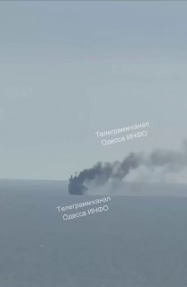 У берегов Одесской области дважды поражено судно с грузом кукурузы