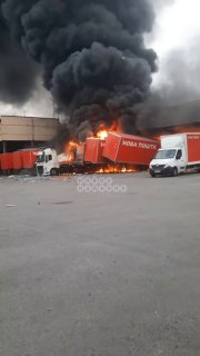 Уничтожен склад «Новой почты» в Запорожье в результате ракетного удара