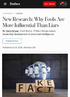Forbes: Глупые сотрудники чаще становятся начальниками из-за излишней уверенности