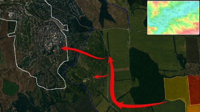 В районе Николаевки под Славянском замечены российские ДРГ