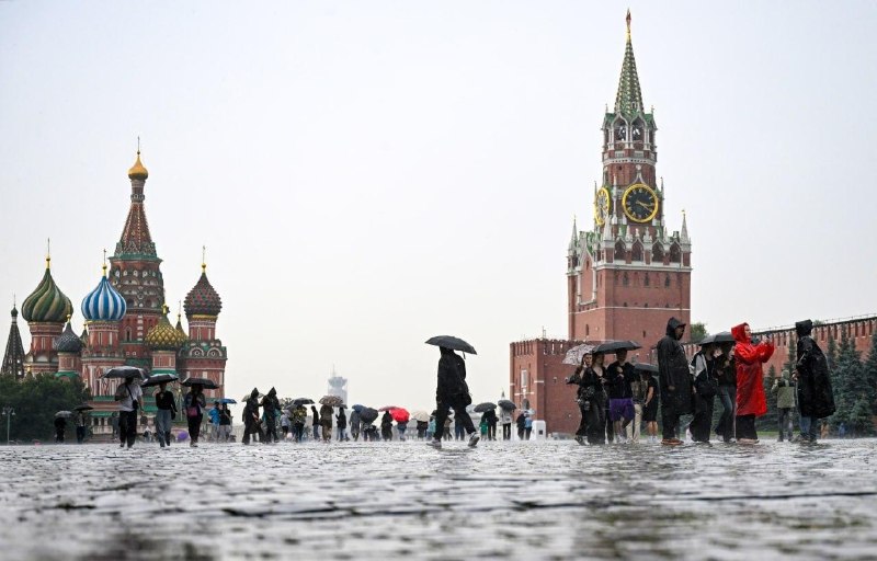 В Москве до конца июля ожидаются дожди