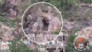Архивные кадры работы оператора БПЛА группировки «Восток»