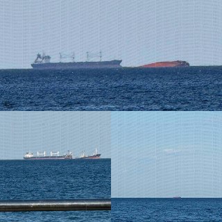 Российские военные затопили украинский сухогруз в Чёрном море ударом БПЛА