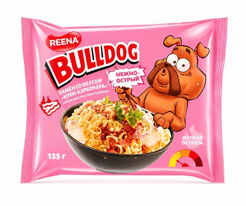 В России выпустят лапшу Bulldog в качестве импортозамещения Buldak
