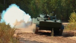 Минобороны РФ получило партию БМП-3 с улучшенными системами РЭБ