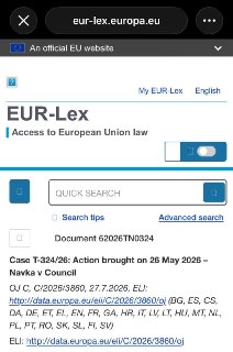 В Евросоюзе начали рассматривать иск Татьяны Навки о снятии санкций