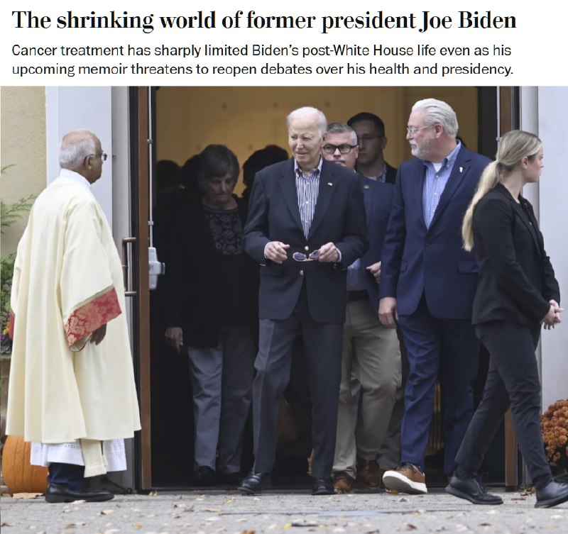 The Washington Post: Джо Байден заметно ослаб на фоне лечения рака