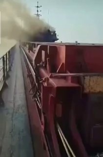 Атака украинских БпЛА на иранский сухогруз в Каспийском море