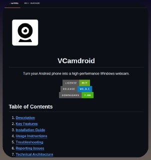 Вышла утилита для использования камеры Android-смартфона в качестве веб-камеры на ПК