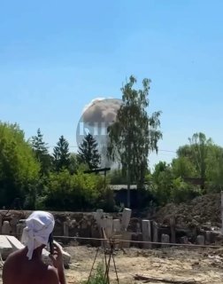 Прилет по складу боеприпасов в Хмельницком