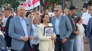 В Польше отметили годовщину неудавшейся белорусской революции