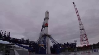 Космические войска РФ успешно запустили ракету-носитель «Союз-2.1б» с космодрома «Плесецк»
