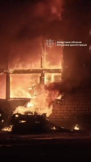 В Запорожье атаковано промышленное предприятие