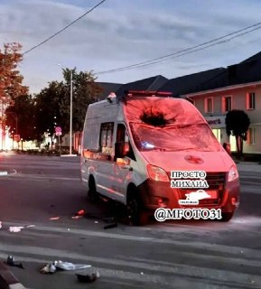 ВСУ ударили по машине скорой помощи в Шебекино