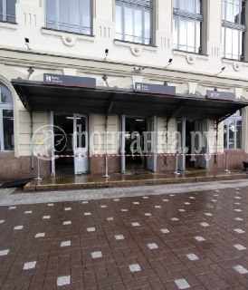 Вход в Витебский вокзал перекрыли из-за сообщения о минировании