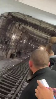 Мужчина пробежал по тоннелю московского метро, парализовав движение ветки