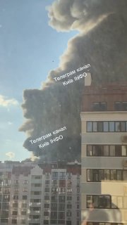 Прилет по складам в Киевской области