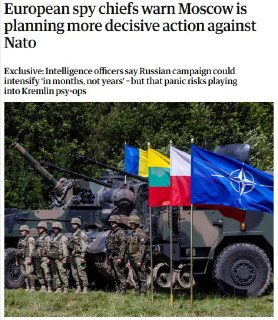 Европейские спецслужбы предупреждают о возможных попытках России проверить НАТО на прочность