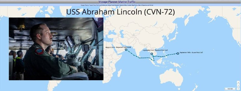 Авианосец Abraham Lincoln прибыл на Гуам после 300 дней в море