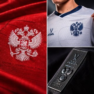РФС и JOGEL представили новую форму сборной России с элементами гимна