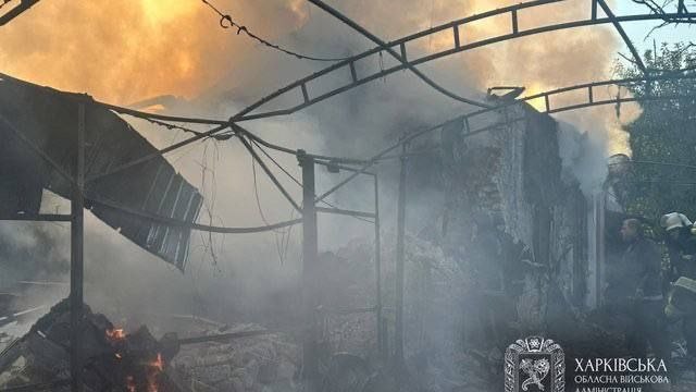 Последствия российских ударов в Харьковской, Житомирской и Киевской областях