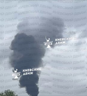 Под Киевом зафиксирован серьезный прилет