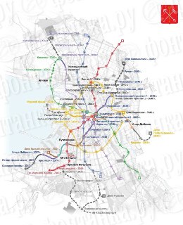 Кольцевую линию метро в Петербурге достроят к 2040 году