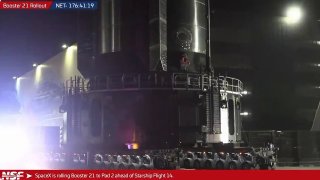 Booster 21 установлен на стартовую площадку OLM