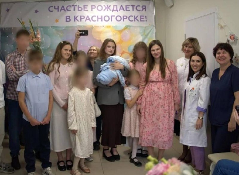 В Красногорске женщина стала мамой 17 детей