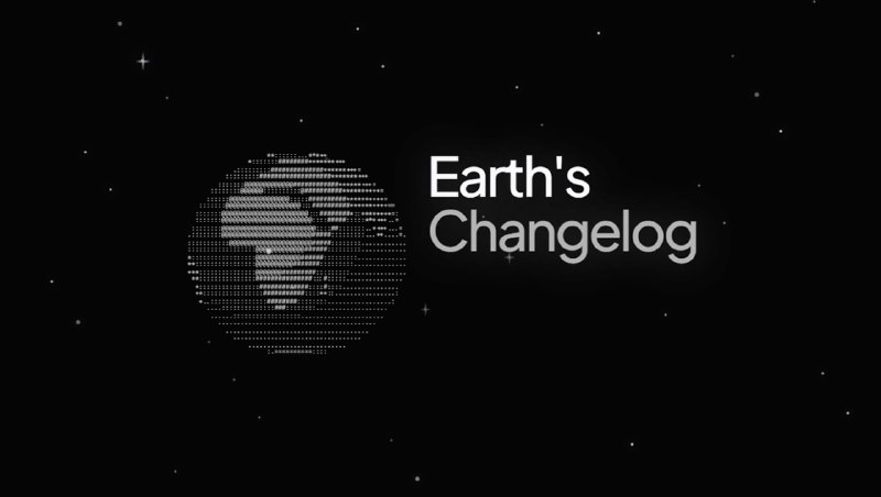 Землю представили в виде игры через сайт с патчноутами Earth’s Changelog
