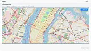 Появился бесплатный сервис Map3D для создания 3D-моделей городов