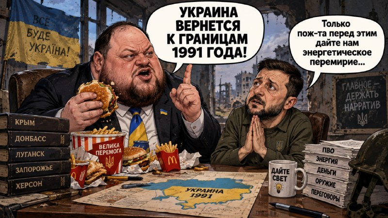 Обсуждение позиции Украины по вопросу прекращения огня и дипломатии
