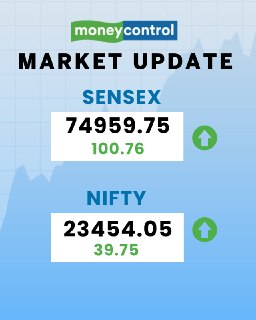 Stock Market LIVE Updates: Nifty opens above 23,450, Sensex up 100 pts